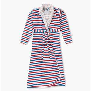 NWT m/L Printed organic lounge robe